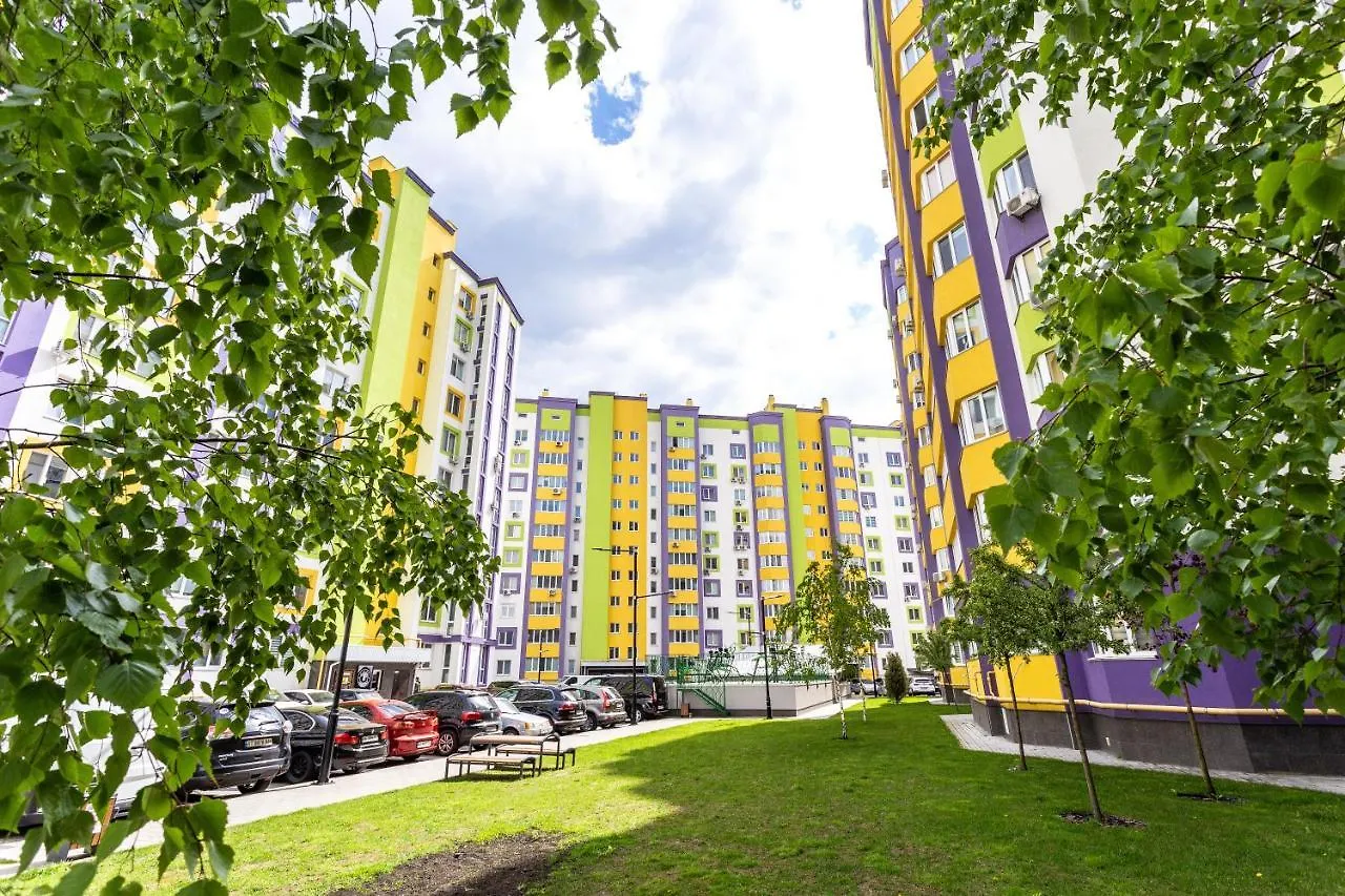 0158 Сучасні Та Комфортні Апартаменти Жк Щасливий Kijów Apartament